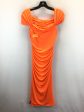 Orange Dress Casual Maxi Clothes Mentor, Size S Discount