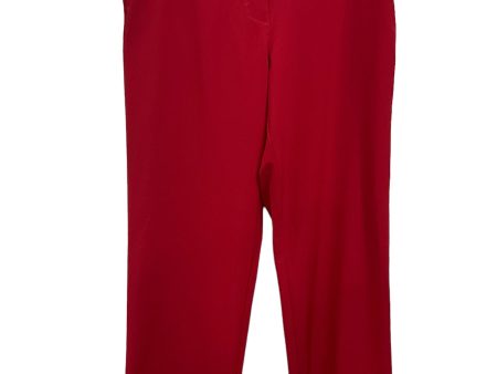 Red Pants Dress Zenergy By Chicos, Size 8 Cheap