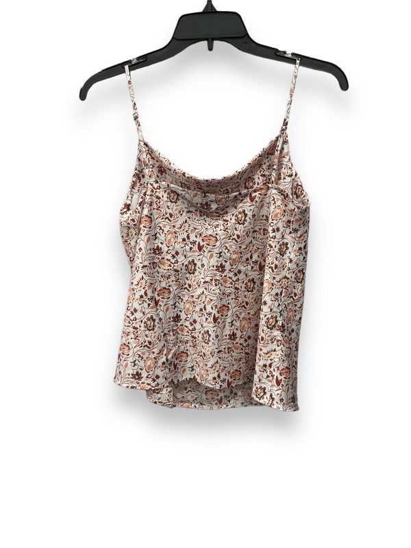 Floral Print Top Sleeveless Loft, Size Xs For Cheap