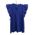 Blue Top Short Sleeve By Loft, Size: Petite   Xs Online now