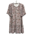 Floral Print Dress Casual Short By Loft, Size: S For Sale