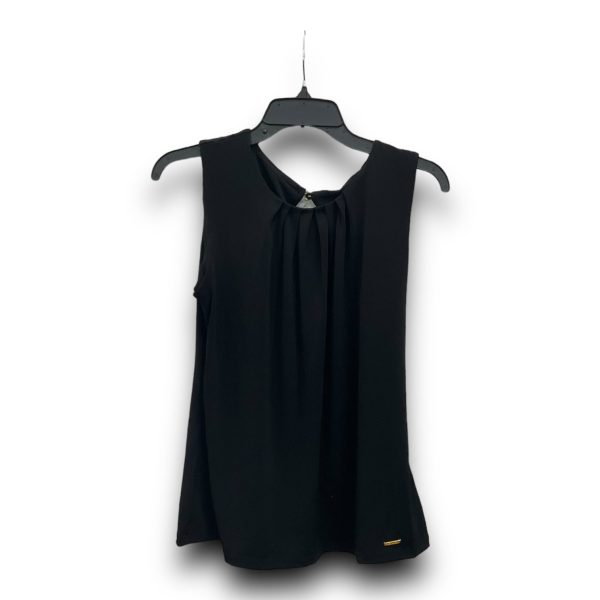 Black Top Sleeveless Calvin Klein, Size L Online Sale