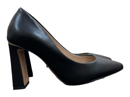 Black Shoes Heels Block By Aldo, Size: 6.5 Hot on Sale