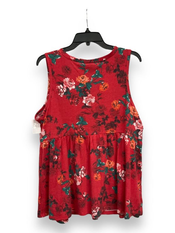 Floral Print Top Sleeveless Torrid, Size 2x For Discount