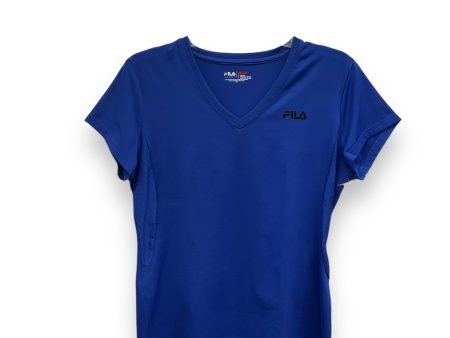 Athletic Top Short Sleeve By Fila  Size: L Hot on Sale