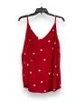 Red Blouse Sleeveless Loft, Size 1x Sale