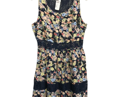 Floral Print Dress Casual Short By Lc Lauren Conrad, Size: Large Cheap