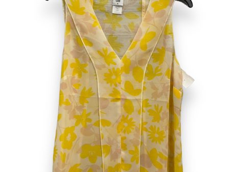 Floral Print Top Sleeveless Cabi, Size M For Sale