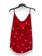 Red Blouse Sleeveless Loft, Size 1x Sale