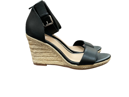 Black Shoes Heels Wedge By A New Day, Size: 8 Cheap