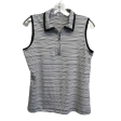 Striped Pattern Top Sleeveless By Tail, Size: M Discount