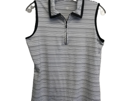 Striped Pattern Top Sleeveless By Tail, Size: M Discount