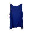 Blue Top Sleeveless Basic By Chicos, Size: M Cheap