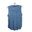 Blue Top Sleeveless By Vince Camuto, Size: M Discount