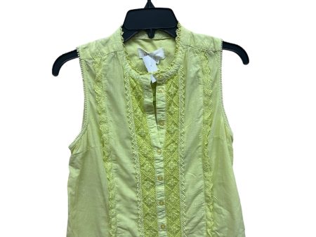 Green Top Sleeveless Anthropologie, Size M Online Sale