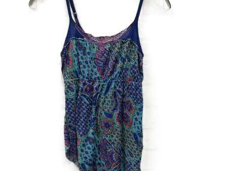 Blue Top Sleeveless By Free People, Size: Xs Online Hot Sale