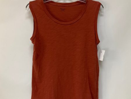 Brown Top Sleeveless Basic Madewell, Size Xs For Sale