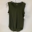 Green Top Sleeveless Basic Madewell, Size Xs Online