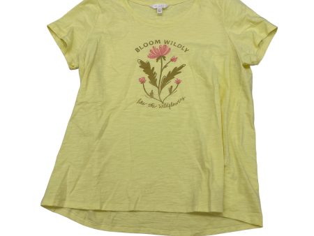 YELLOW TOP SS by LC LAUREN CONRAD Size:XL For Cheap