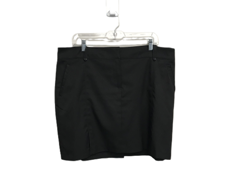 Black Athletic Skort By Izod, Size: Xl Cheap