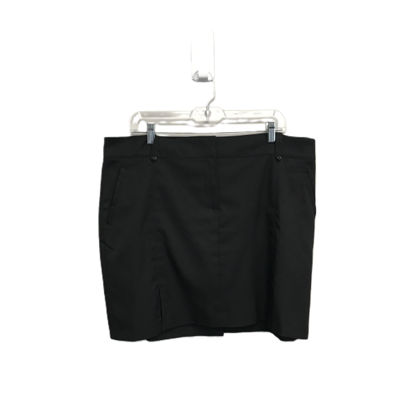 Black Athletic Skort By Izod, Size: Xl Cheap