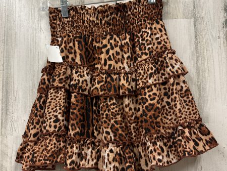 Animal Print Skirt Mini & Short Altard State, Size M Supply