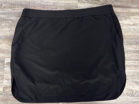 Black Athletic Skort Athleta, Size 2x Cheap