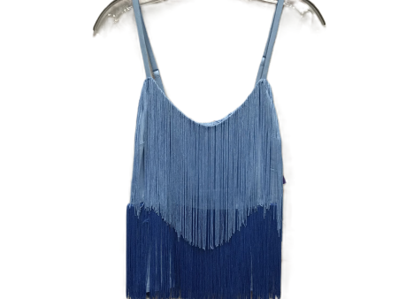 Blue Top Sleeveless By Idyll wind by Miranda lambert , Size: Petite   S Online Hot Sale