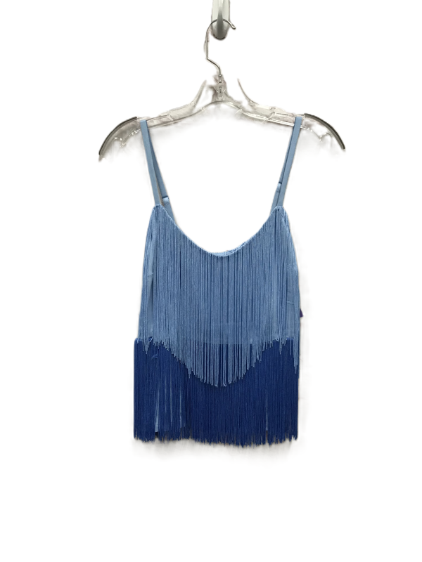 Blue Top Sleeveless By Idyll wind by Miranda lambert , Size: Petite   S Online Hot Sale