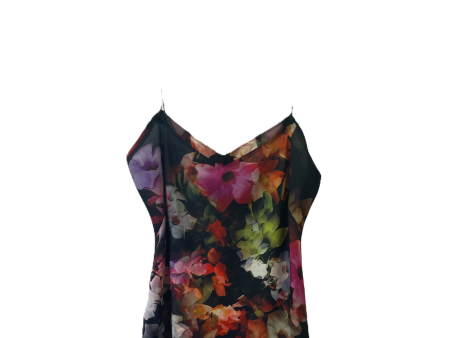 Black & Pink Top Sleeveless By Ted Baker, Size: L Cheap