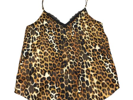 Animal Print Top Sleeveless Express, Size S Online Sale