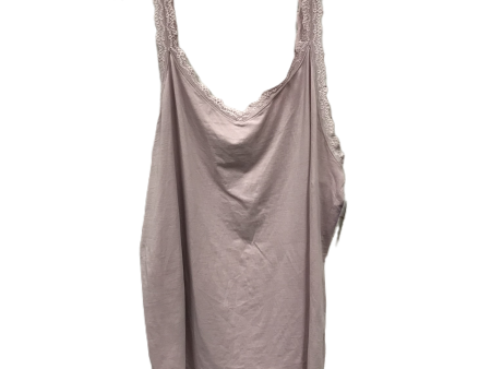 Purple Tank Top By Soft Surroundings, Size: 3x Sale