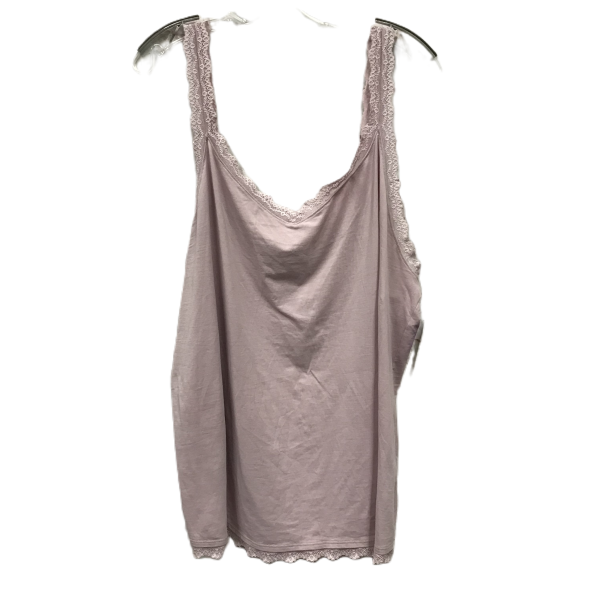 Purple Tank Top By Soft Surroundings, Size: 3x Sale