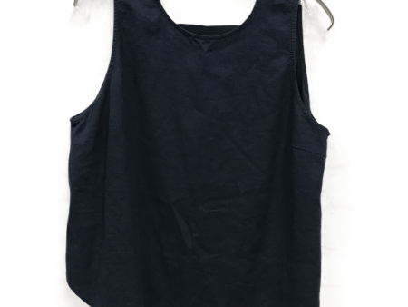 Blue Top Sleeveless By Loft, Size: M For Discount