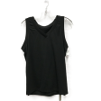 Black Top Sleeveless By emery rose, Size: L Hot on Sale