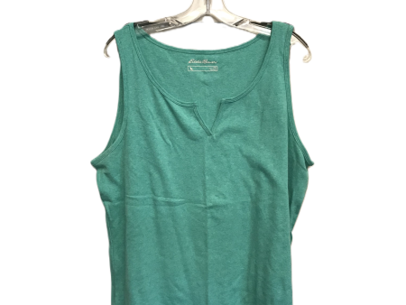 Green Tank Top By Eddie Bauer, Size: 2x Online