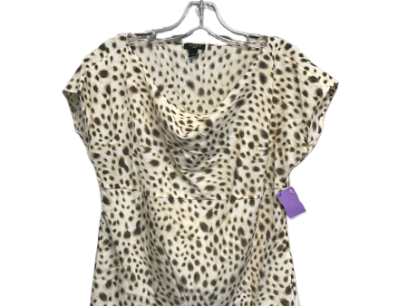 Animal Print Top Sleeveless By Ann Taylor, Size: Xs on Sale