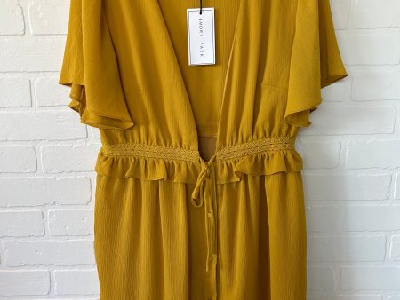 Yellow Dress Casual Short Emory Park, Size L Supply