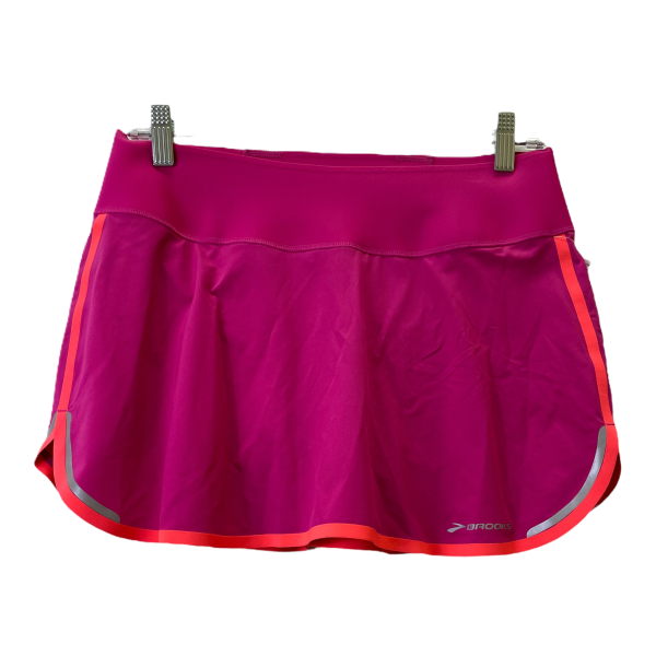 Pink Athletic Skort By Brooks, Size: S Discount