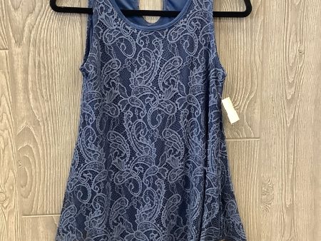 Blue Top Sleeveless Clothes Mentor, Size S Fashion