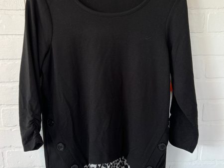 Black Top Long Sleeve Apt 9, Size S Online