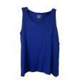 Blue Top Sleeveless Basic By Chicos, Size: M Cheap