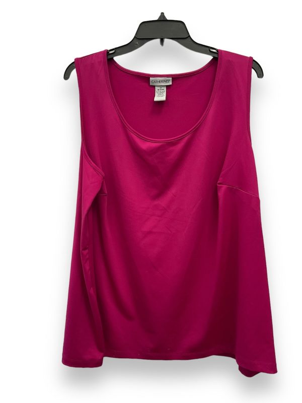 Pink Tank Top Catherines, Size 1x Hot on Sale