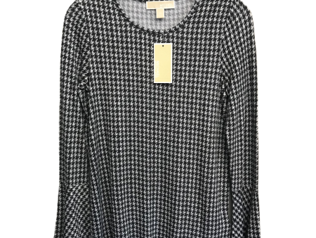 Black & White Top Long Sleeve By Michael By Michael Kors, Size: Xs Online now