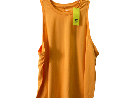 Orange Tank Top By All In Motion, Size: 1x Cheap