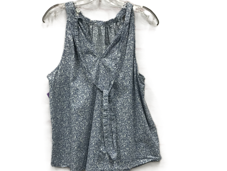 Blue Top Sleeveless By J. Crew, Size: M For Cheap