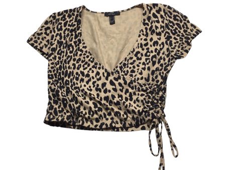 Animal Print Top Sleeveless Forever 21, Size M Discount