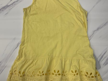 Yellow Top Sleeveless Basic Lilly Pulitzer, Size Xs Fashion