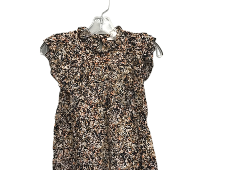 Floral Print Top Sleeveless By Loft, Size: Xs Cheap