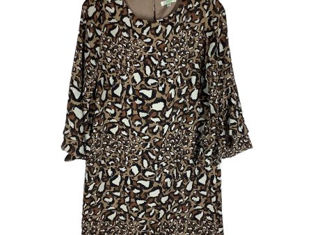 Animal Print Dress Casual Short Jade, Size S Online now